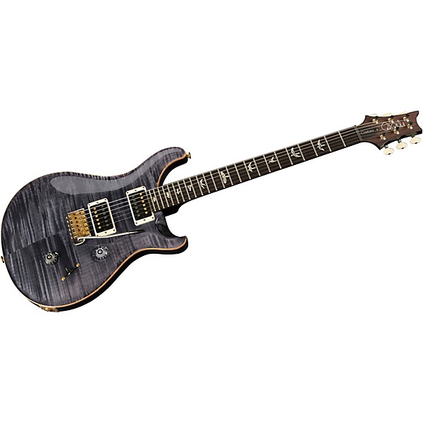 Platinum PRS Custom 24 10-Top Electric Guitar - Gray Black