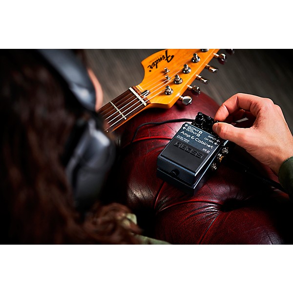 Open Box BOSS IR-2 Amp & Cabinet Effects Pedal Dark Grey | Guitar