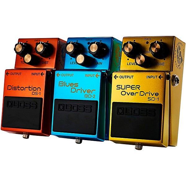 BOSS 50th Anniversary Effects Pedal Bundle SD-1, DS-1, & BD-2