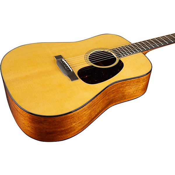 Martin D-18 Standard Dreadnought Acoustic Guitar Natural | Guitar