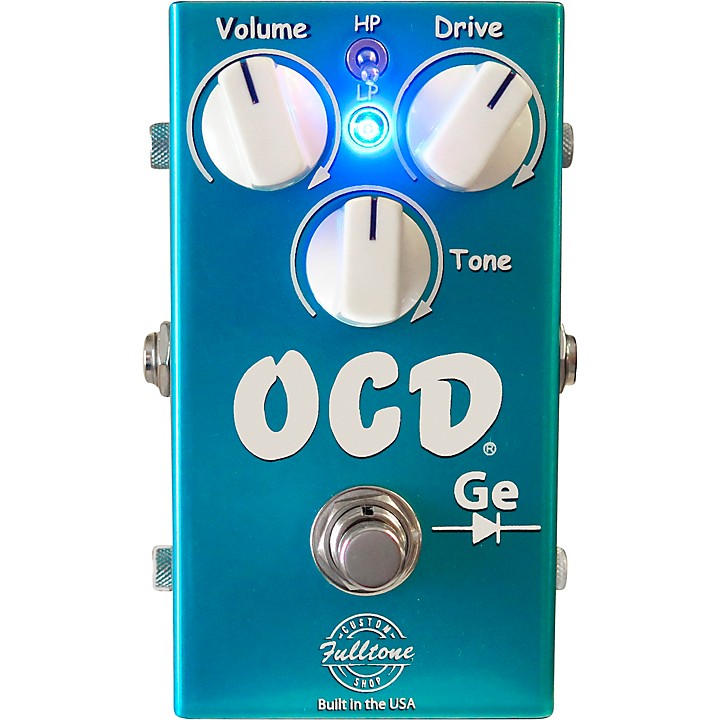 Open Box Fulltone Custom Shop OCD-Ge Germanium Overdrive Effects
