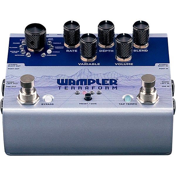 Wampler Terraform Modulation Multi-Effects Pedal | Guitar Center