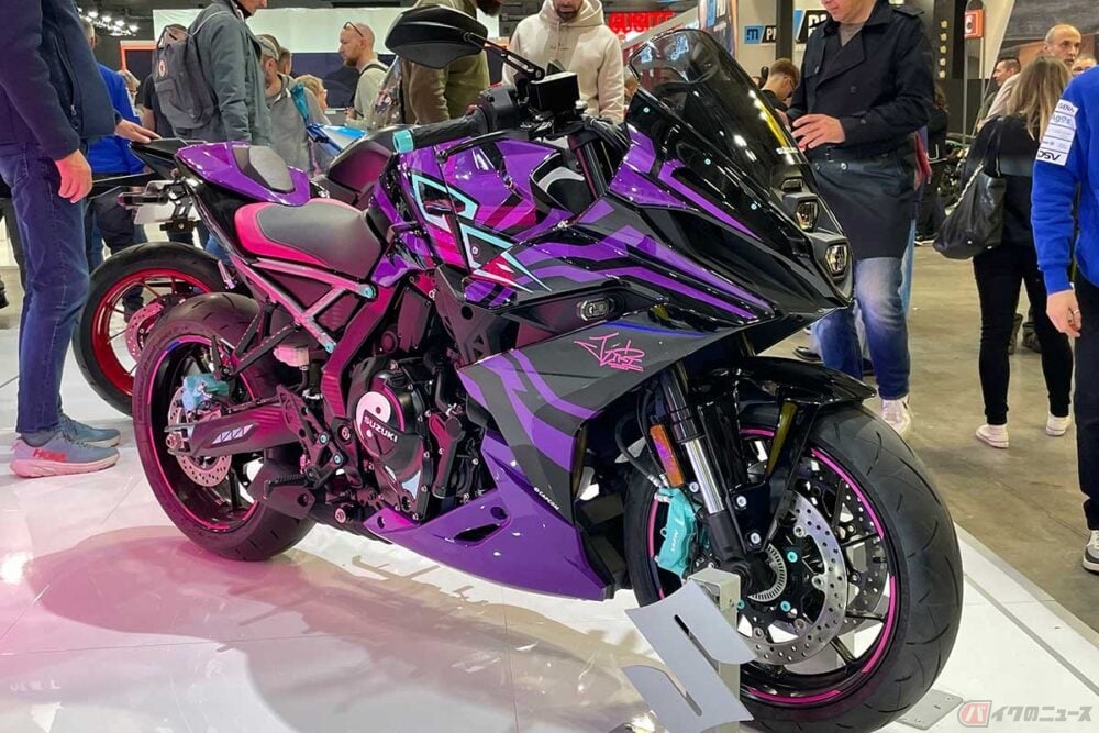 海外でも大人気!! スズキ「GSX-8R」×「ストリートファイター6」コラボ