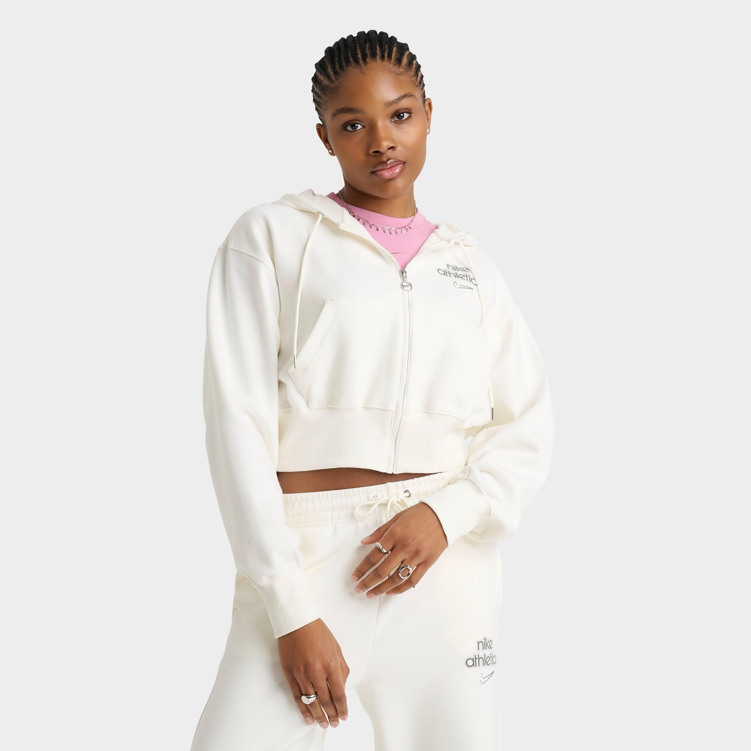 Women's Nike Sportswear Phoenix Fleece Cropped Full-Zip Hoodie