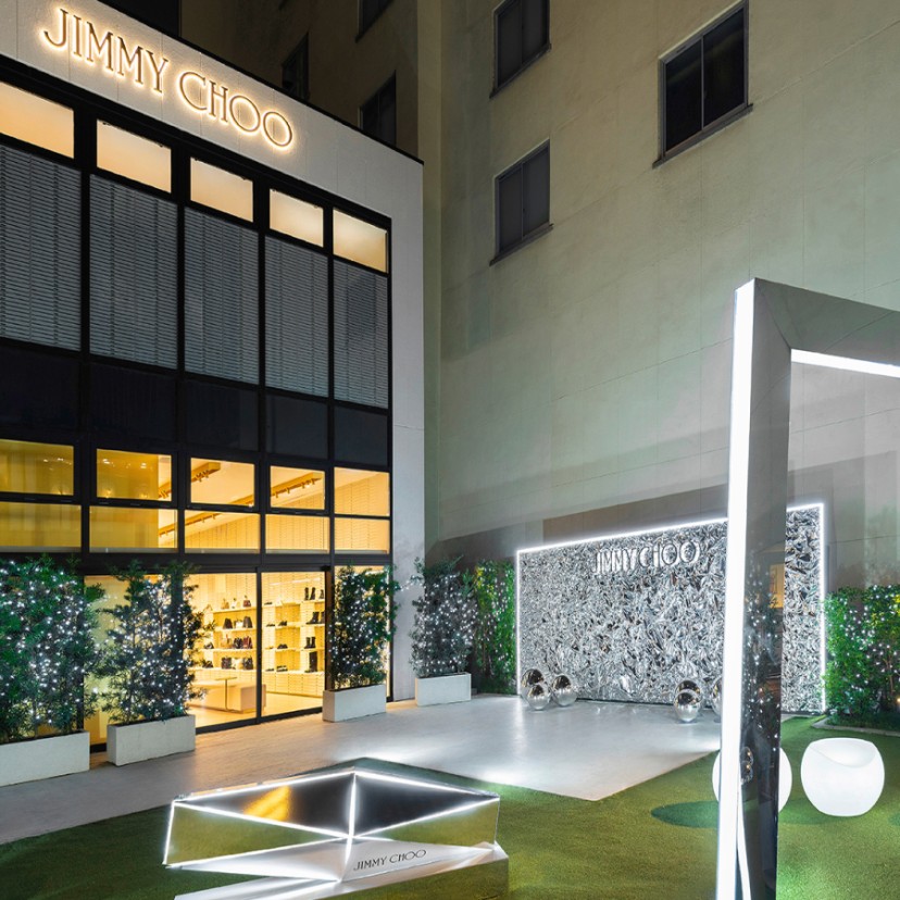 The JIMMY CHOO Silver Gardenがオープン| ジミー チュウ