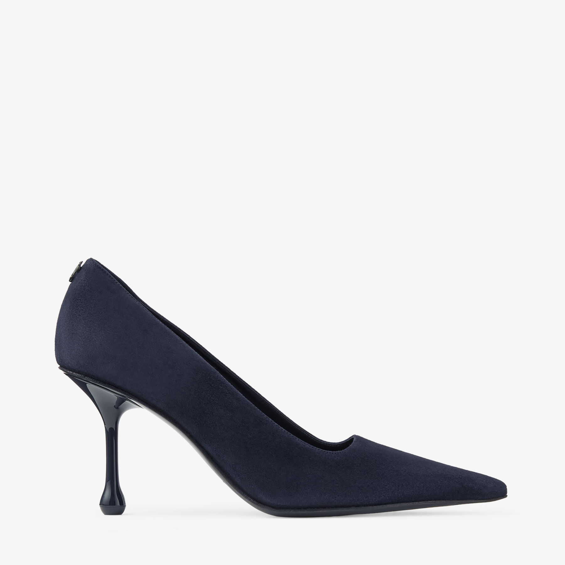 Ixia 80 | Marine Suede Pumps | JIMMY CHOO