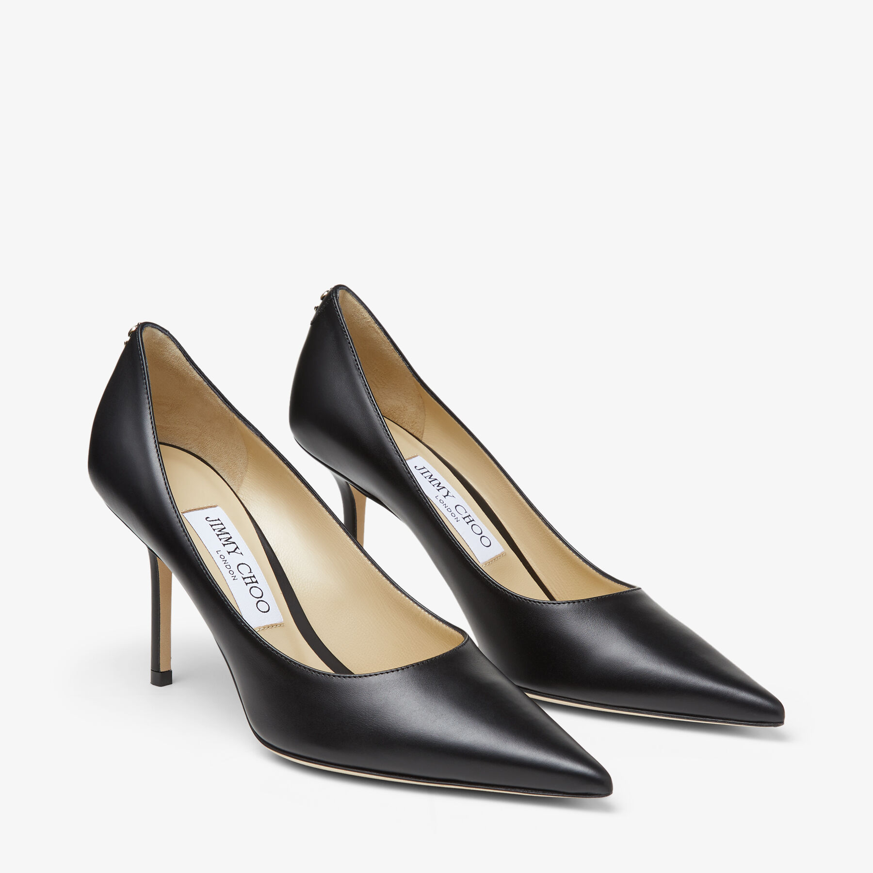 Jimmy Choo 黒 レザーハイヒール22cm ヒール6センチ 34 2/1 楽天市場