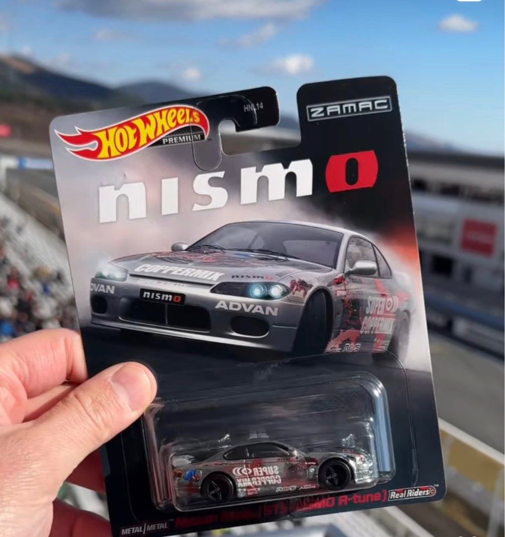 In-Stock) Hot Wheels Nissan Silvia S15 ZAMAC Nismo Festival R-Tune