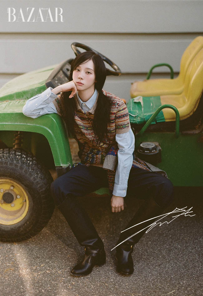 jp.ktown4u.com : HARPER'S BAZAAR 2025.10 B Type (表紙 : aespa