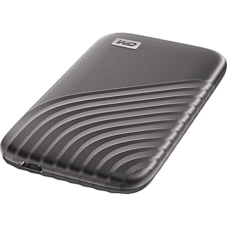 WD My Passport Portable SSD 2TB Gray - Office Depot