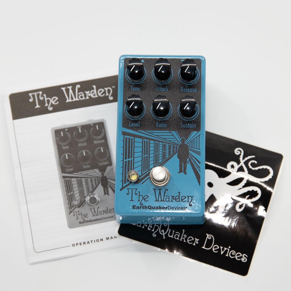 EarthQuaker Devices The Warden Optical Compressor Pedal - 855755007145