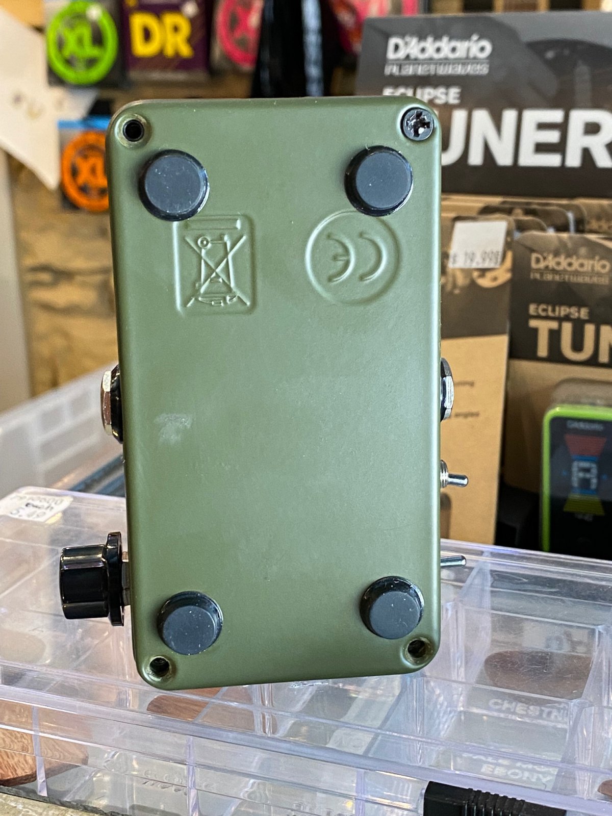 JHS-modded EH Big Muff Green Russian Pi - Moscow Mod