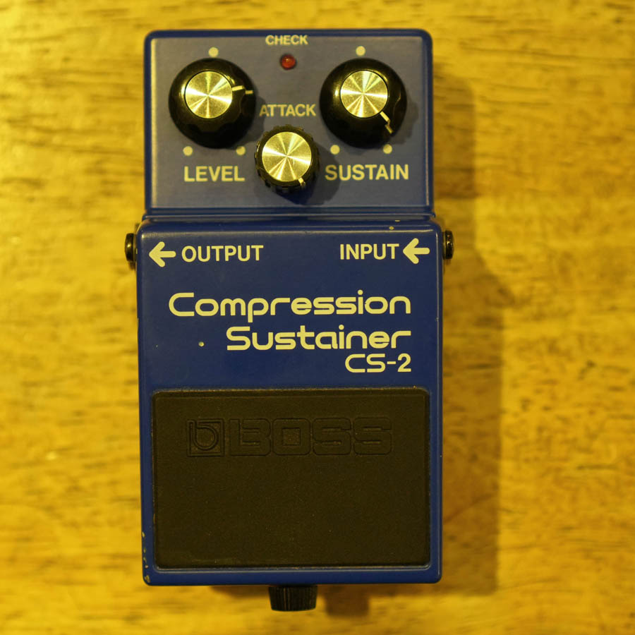 Boss CS-2 Compression Sustainer Pedal (Black Label) - Used