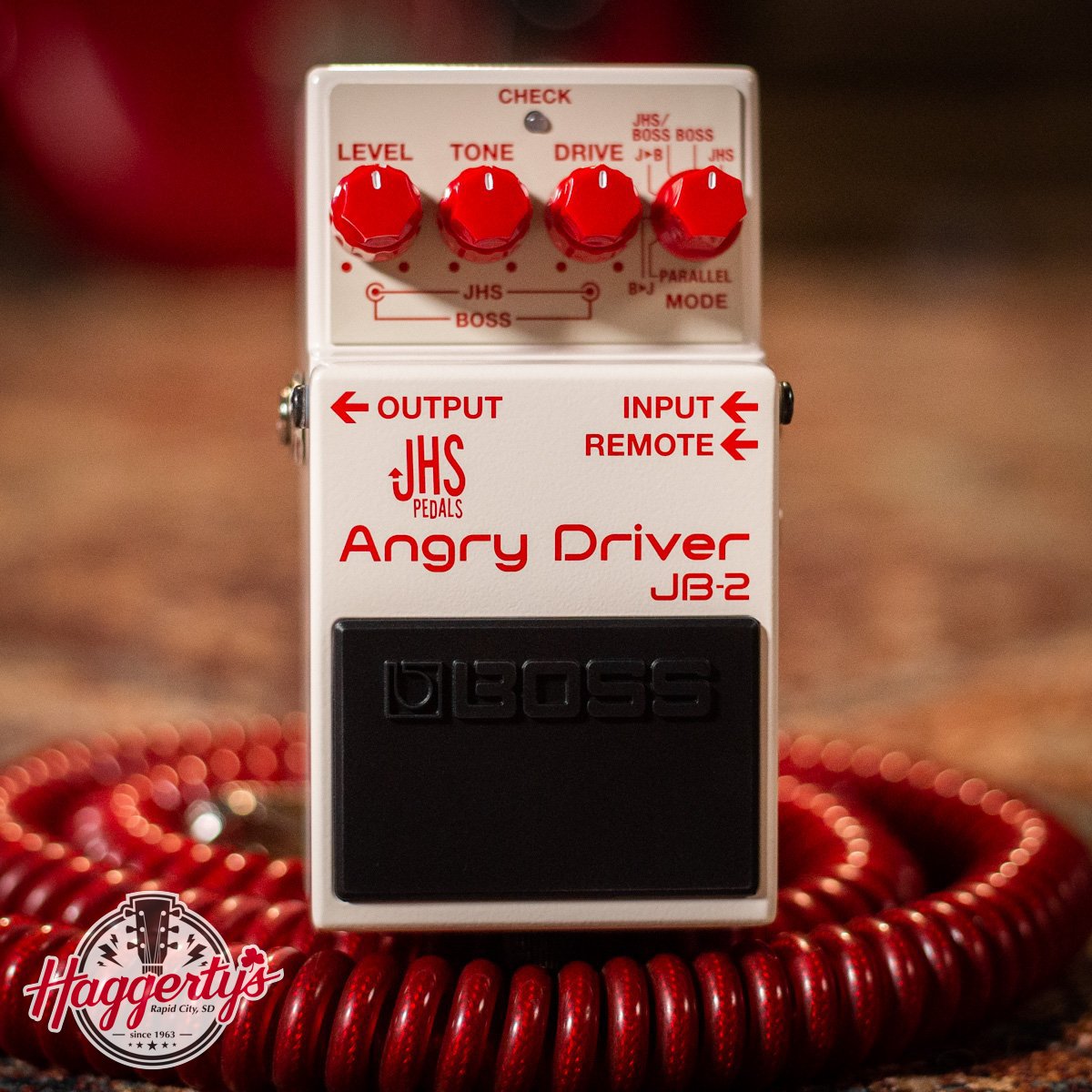 Boss JB-2 Angry Driver Guitar Effects Pedal - 761294512333