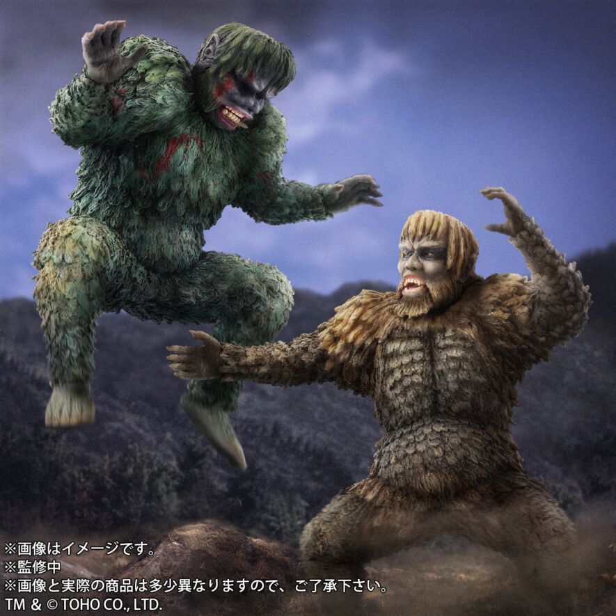 サンダ対ガイラ ソフビスタチュー