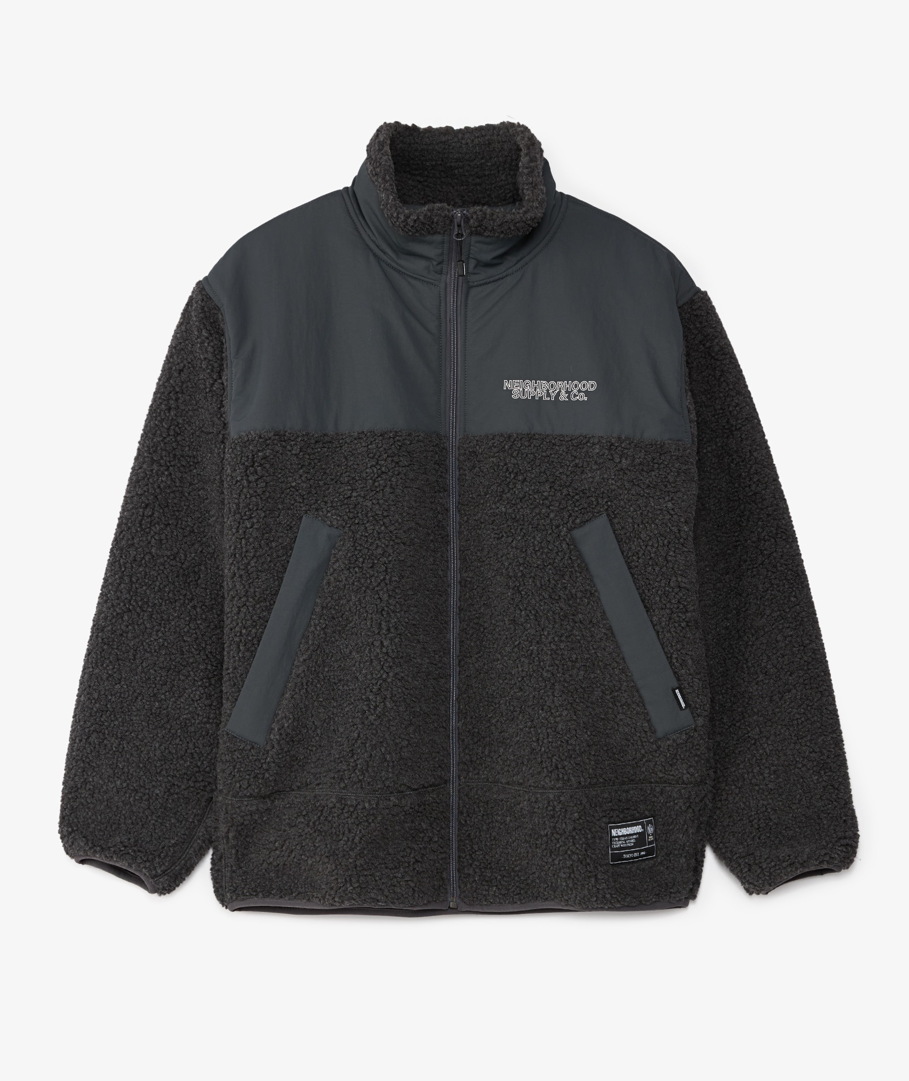 Neighborhood Fleece Jacket | Charcoal | SVD USA