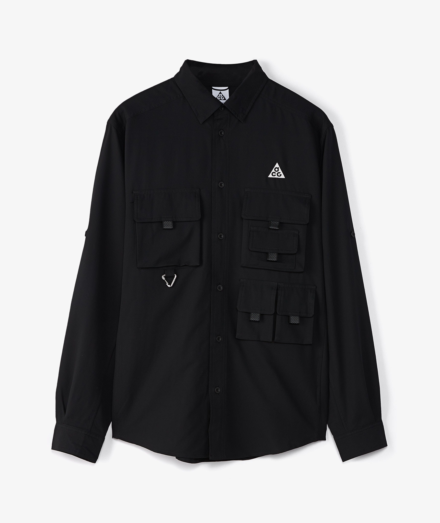Nike ACG Dri-FIT UV Devastation Trail Shirt in Nero | SVD