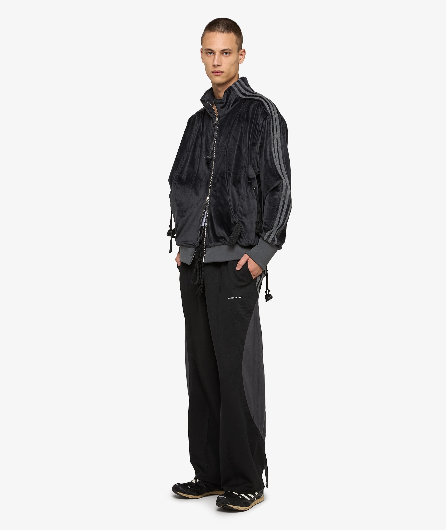 adidas ADI006 Track Jacket x Song for the Mute | Black | SVD USA