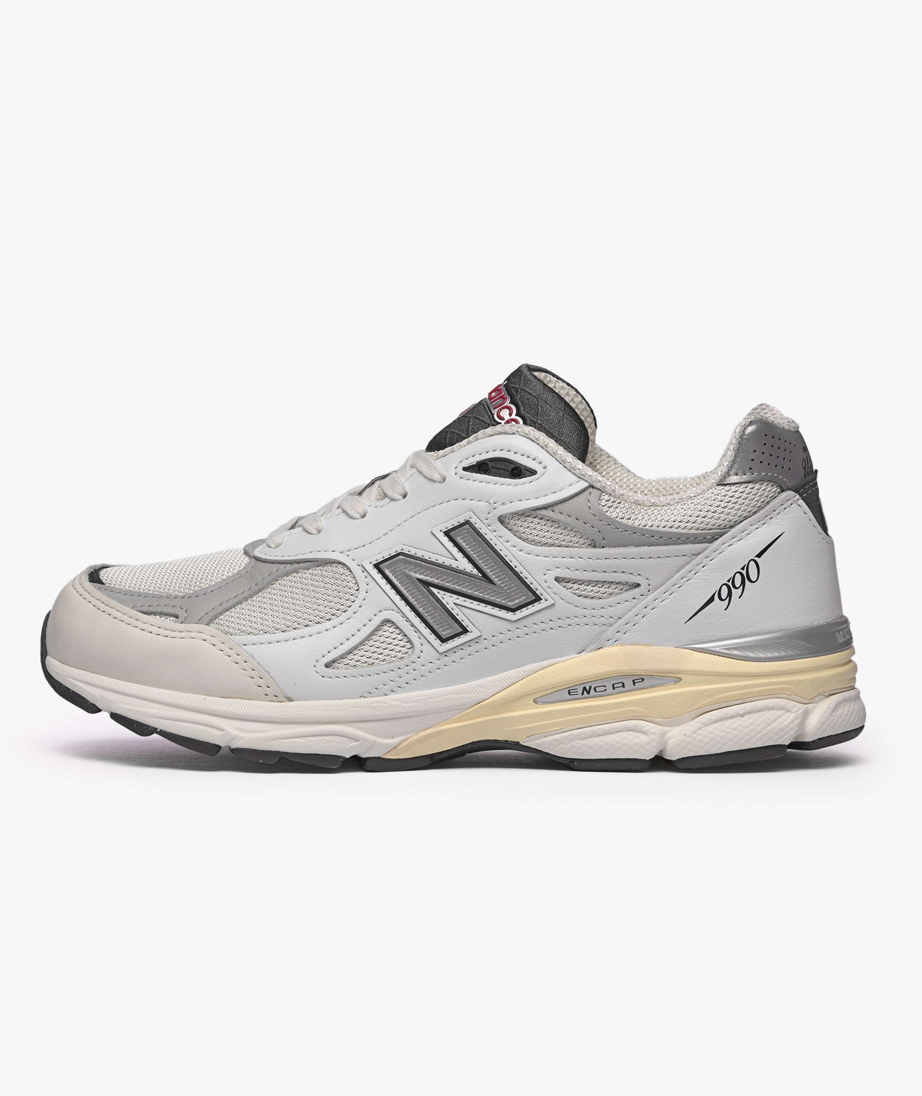 White New Balance 990 V3 Made in USA | SVD