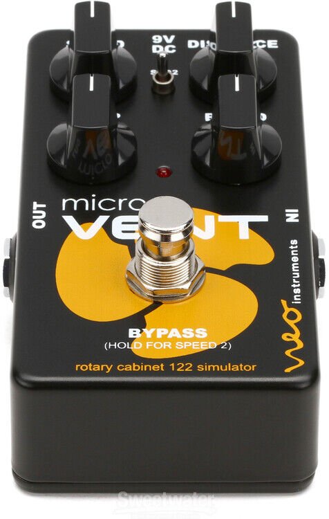 Neo Instruments micro Vent 122 Rotary Speaker Simulator Pedal