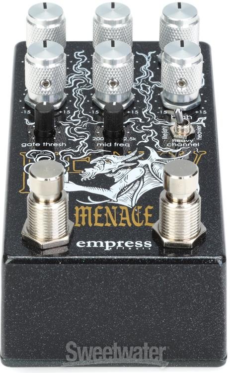 Empress Effects Heavy Menace Distortion Pedal - Black | Sweetwater