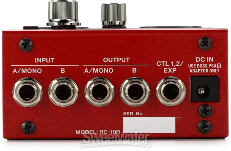 Boss RC-10R Rhythm Loop Station Pedal Reviews | Sweetwater