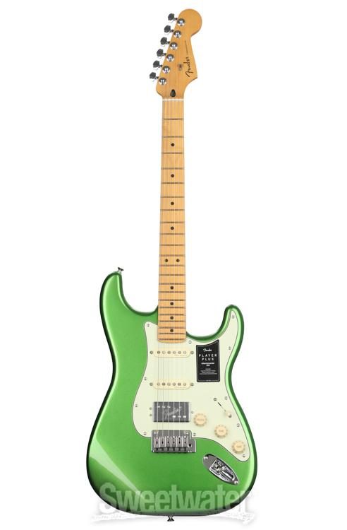 Fender Player Plus Stratocaster HSS Electric Guitar - Cosmic Jade