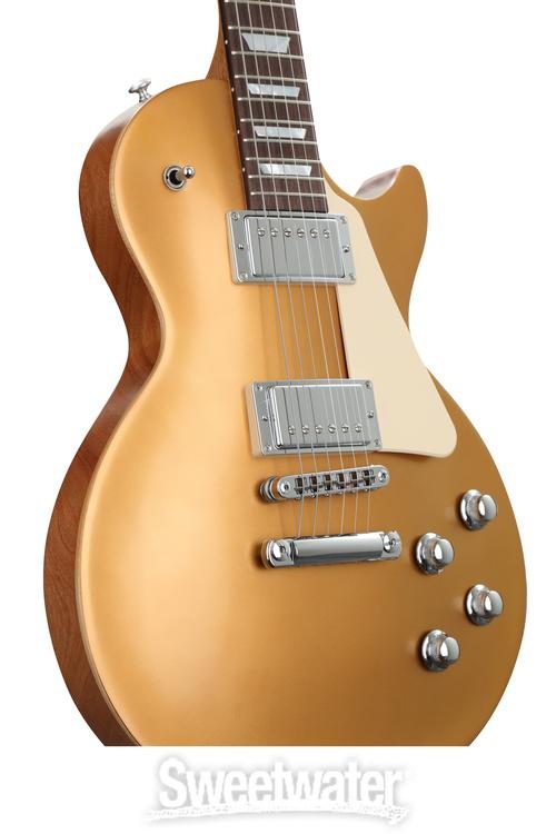 Gibson Les Paul Tribute 2017 HP - Satin Gold Top with Soft Case