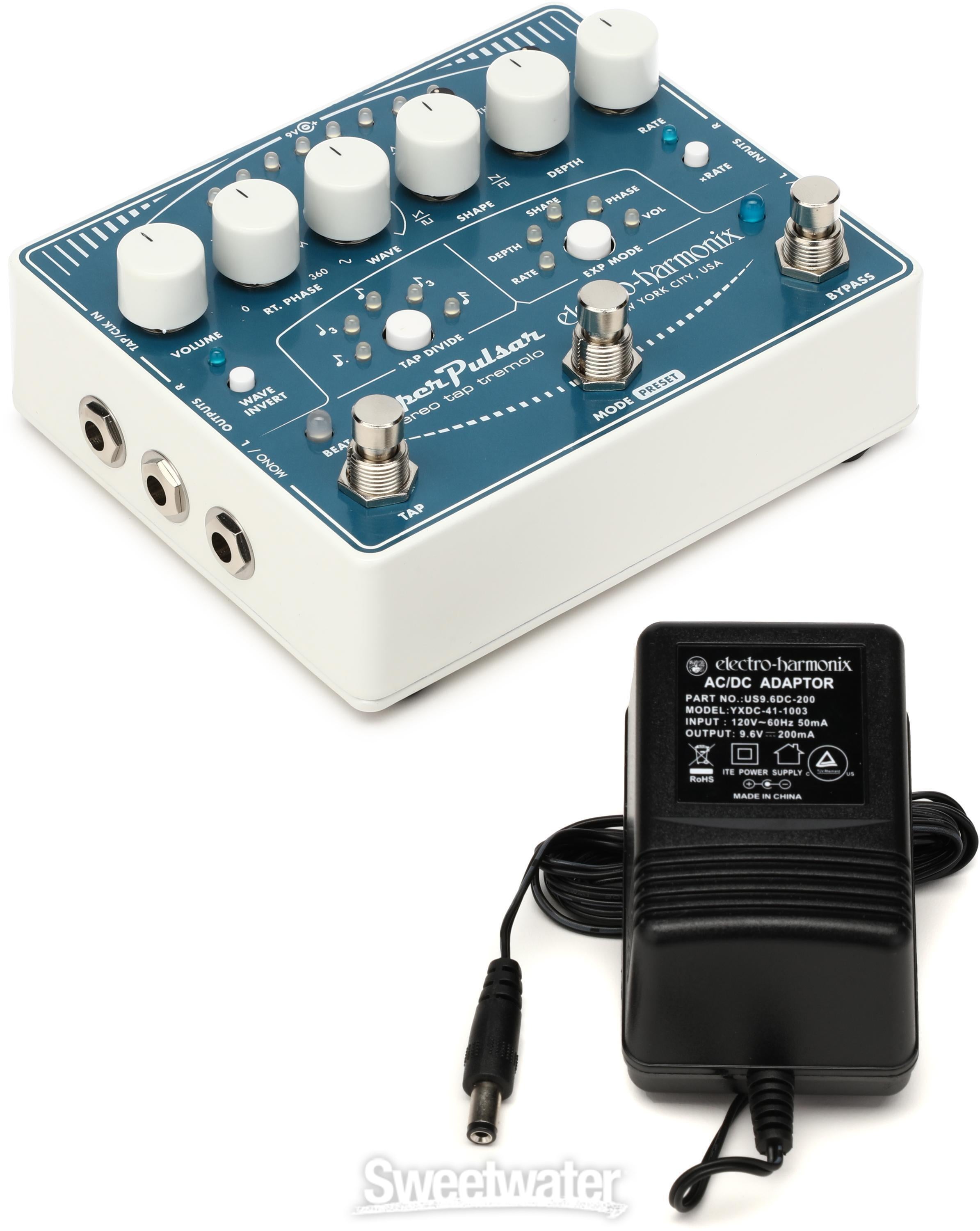 Electro-Harmonix Super Pulsar Stereo Tap Tremolo Pedal Reviews
