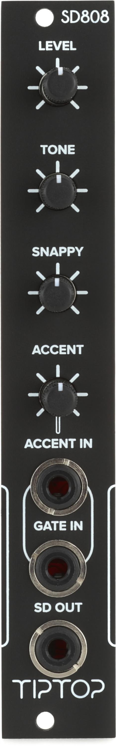 Tiptop Audio SD808 Eurorack Rimshot Module - Black | Sweetwater