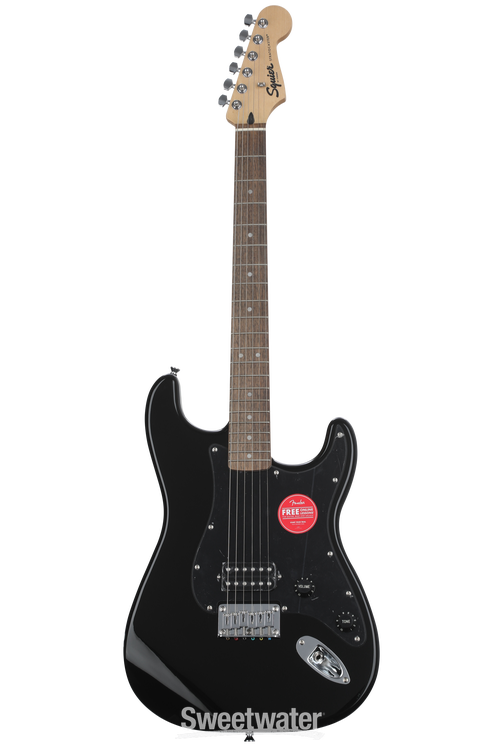 Squier Sonic Stratocaster HT H Electric Guitar - Black | Sweetwater