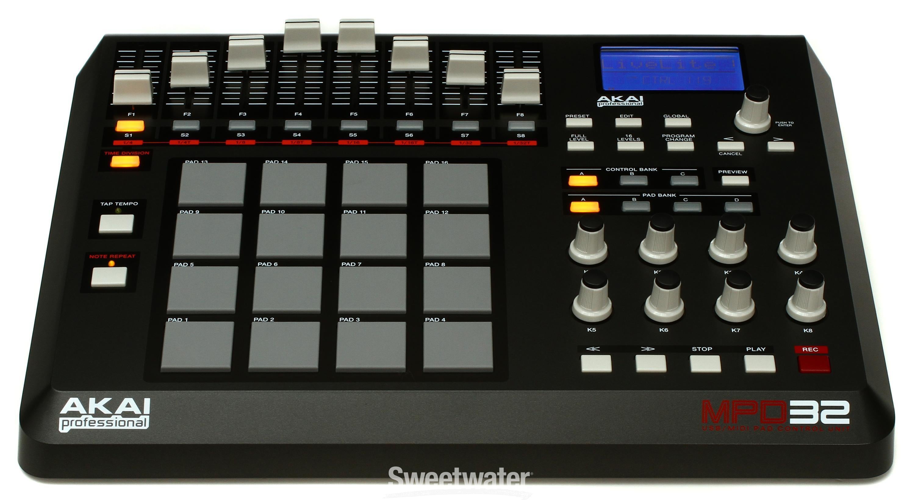Akai Professional MPD32 | Sweetwater