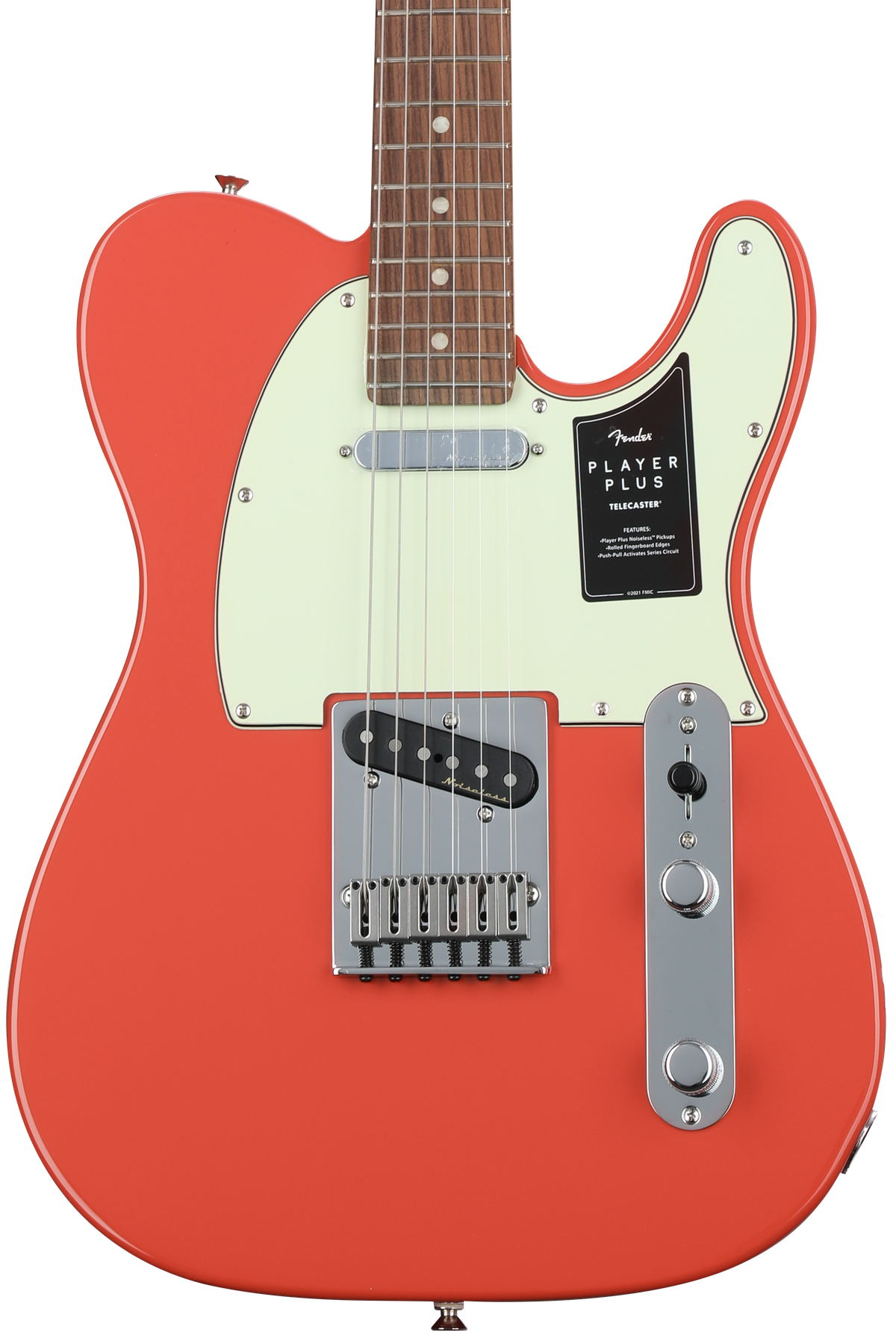 Fender Player Plus Telecaster Solidbody Electric Guitar - Fiesta