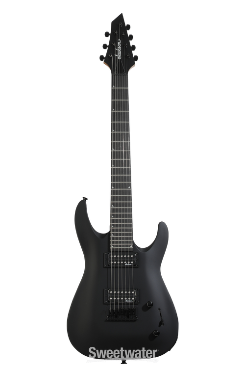 Jackson JS22-7 Dinky 7-string Electric Guitar - Satin Black