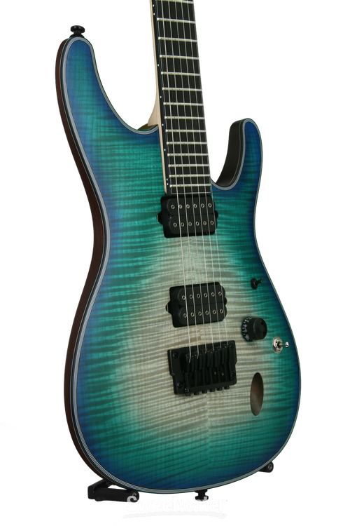 Ibanez Iron Label SIX6FDFM - Blue Space Burst | Sweetwater