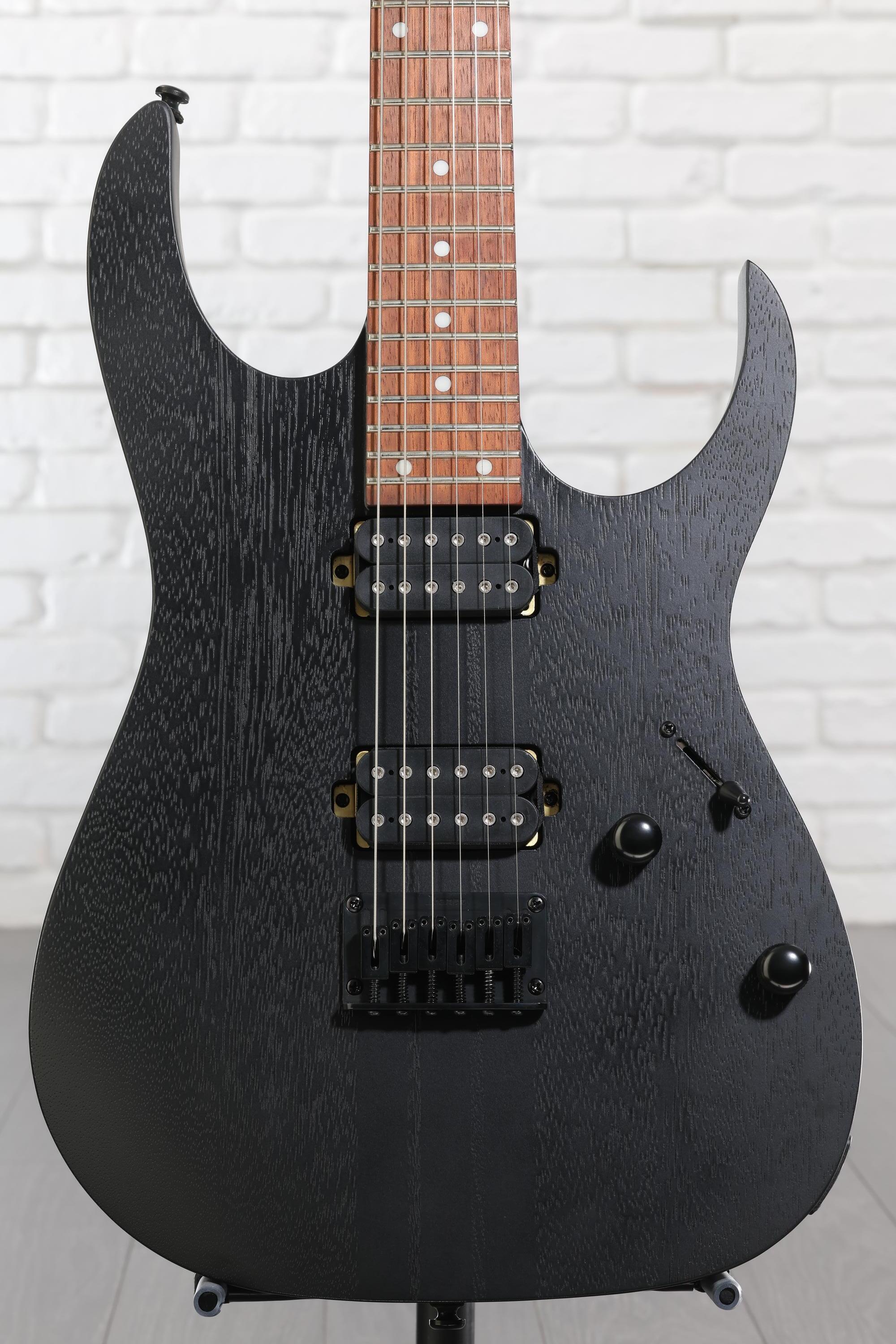 Ibanez Standard RGRT421 Electric Guitar - Weathered Black | Sweetwater