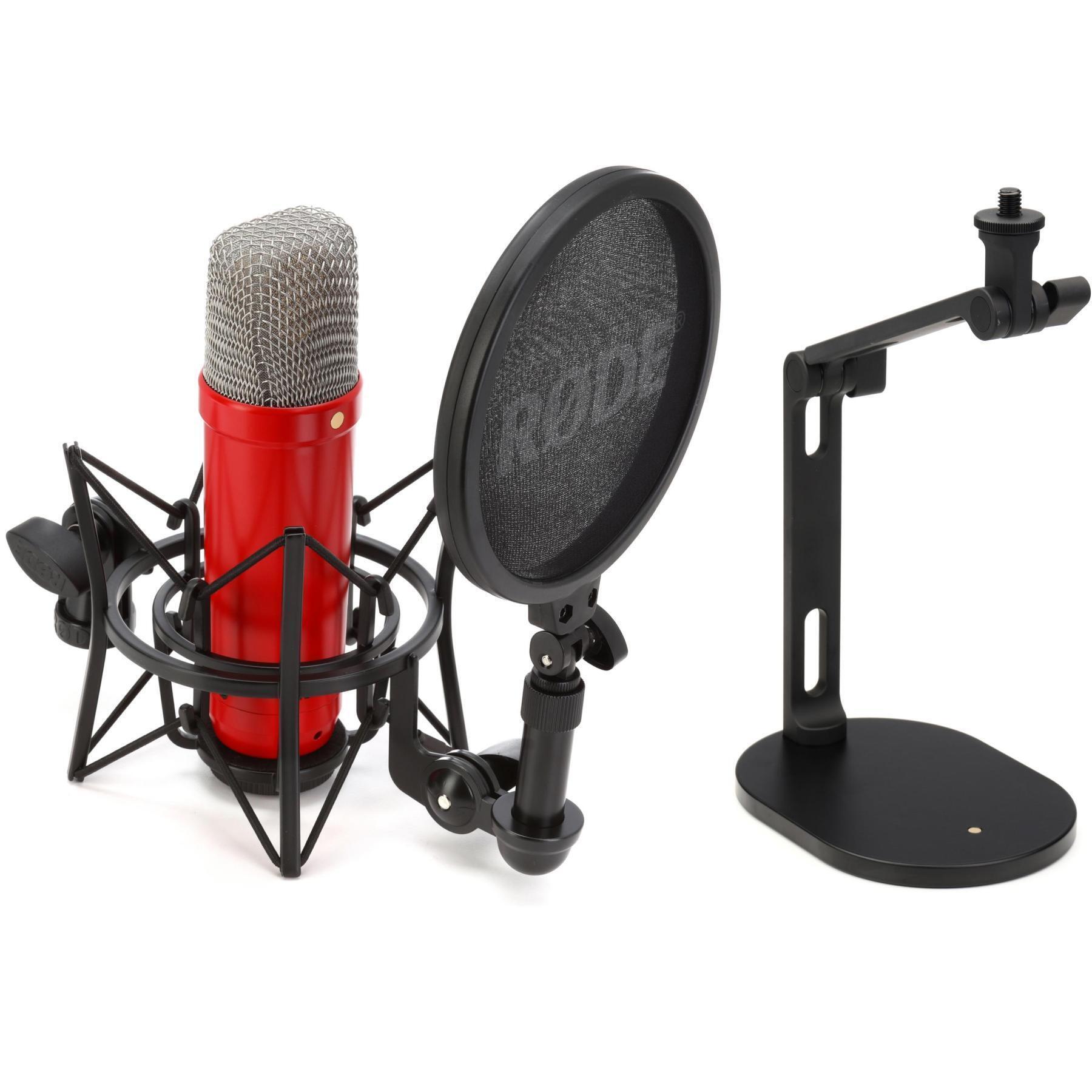 Rode NT1 Signature Series Condenser Microphone with Desk Stand