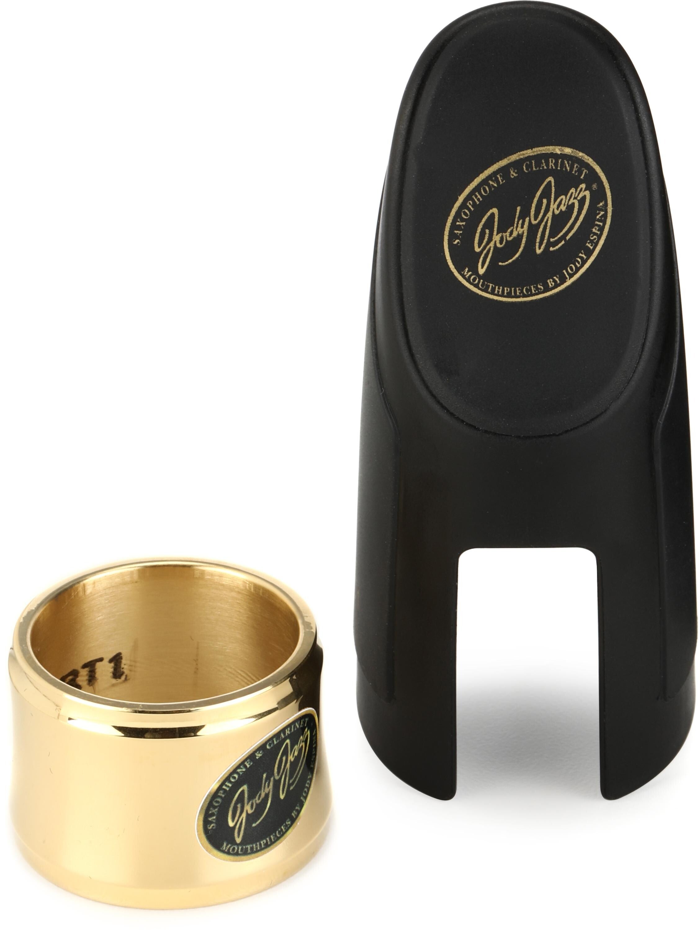 JodyJazz HRT1 Power Ring Ligature with Cap for Hard Rubber Tenor