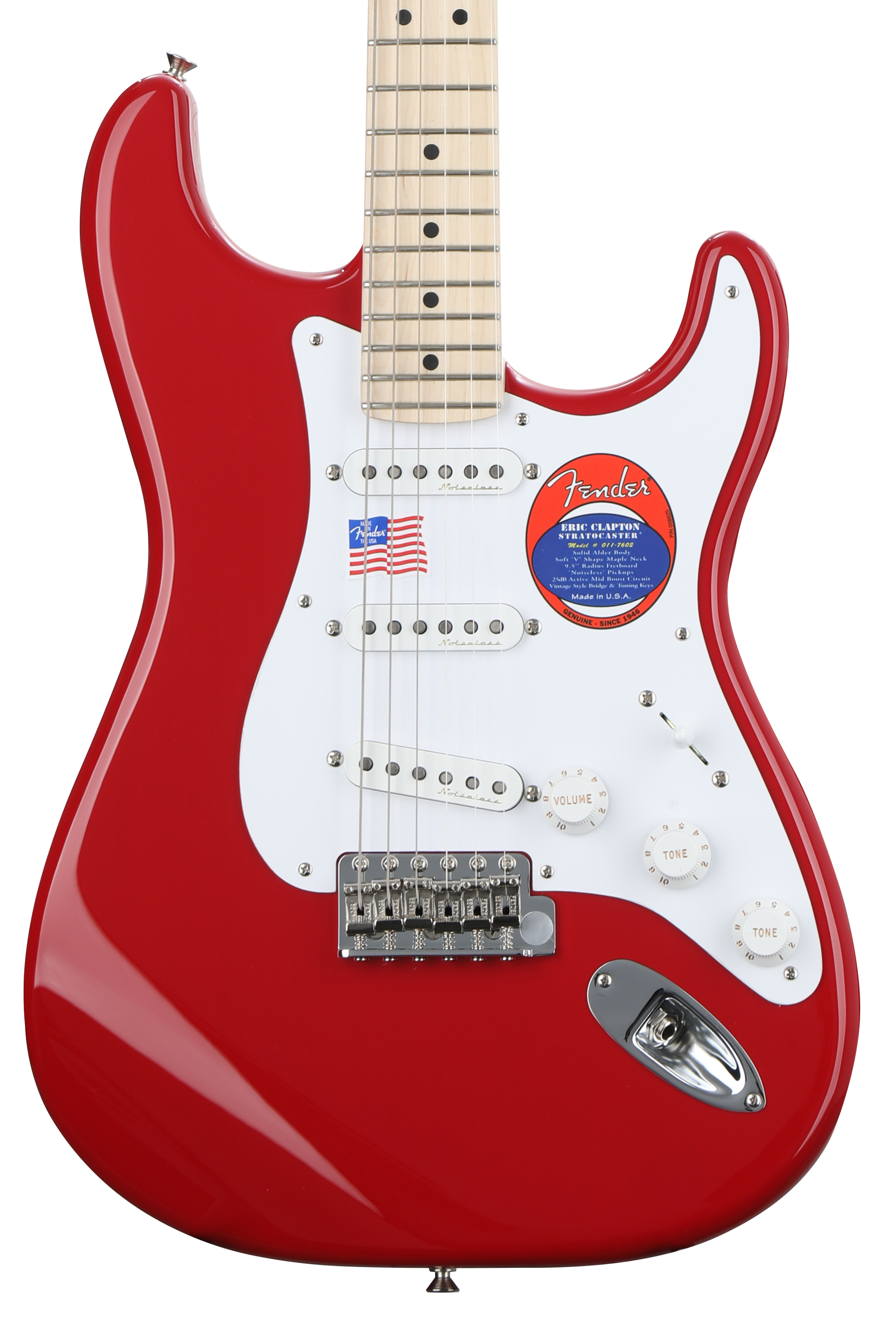 Fender Eric Clapton Stratocaster - Torino Red with Maple