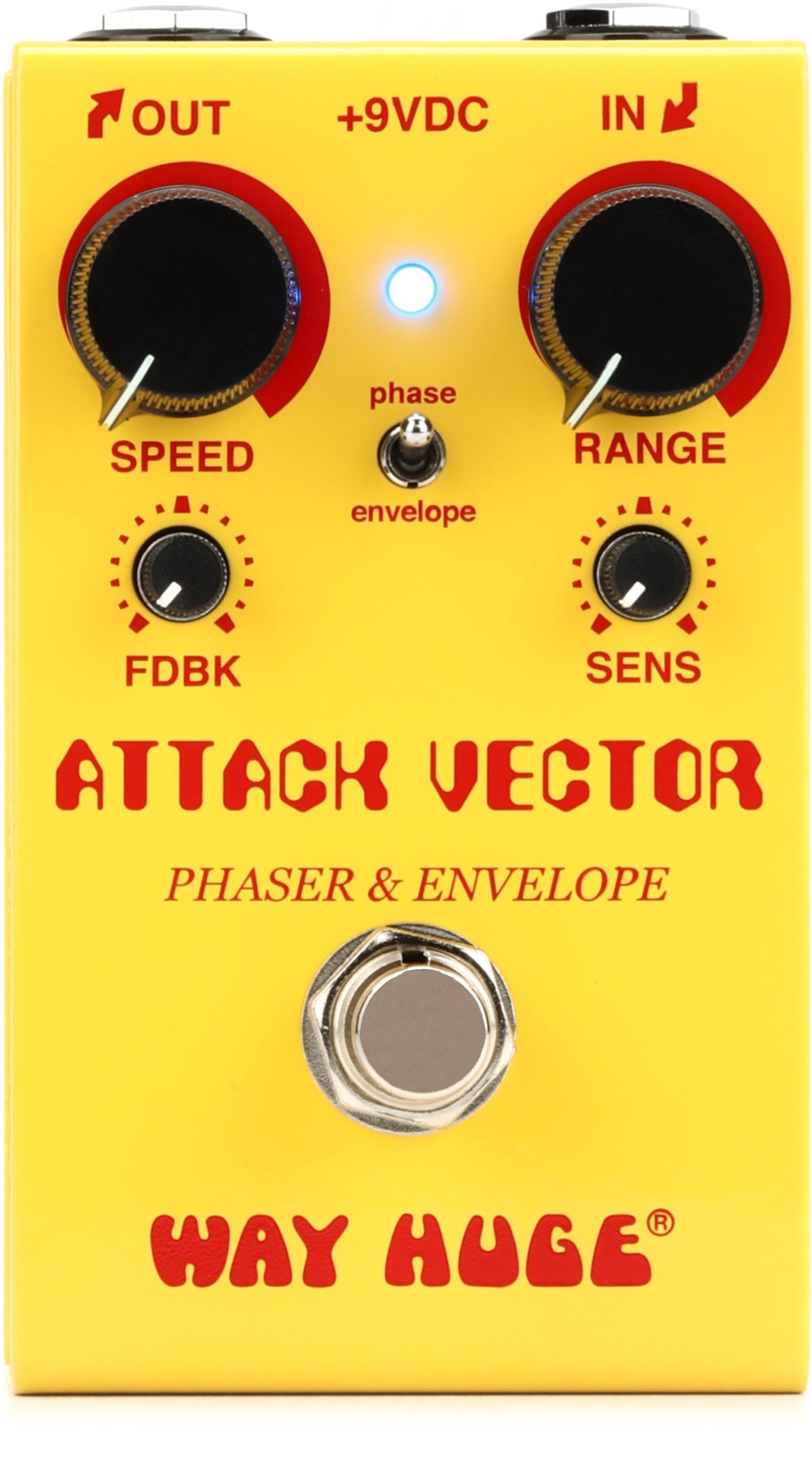 Way Huge Attack Vector Smalls Phaser and Envelope Pedal | Sweetwater