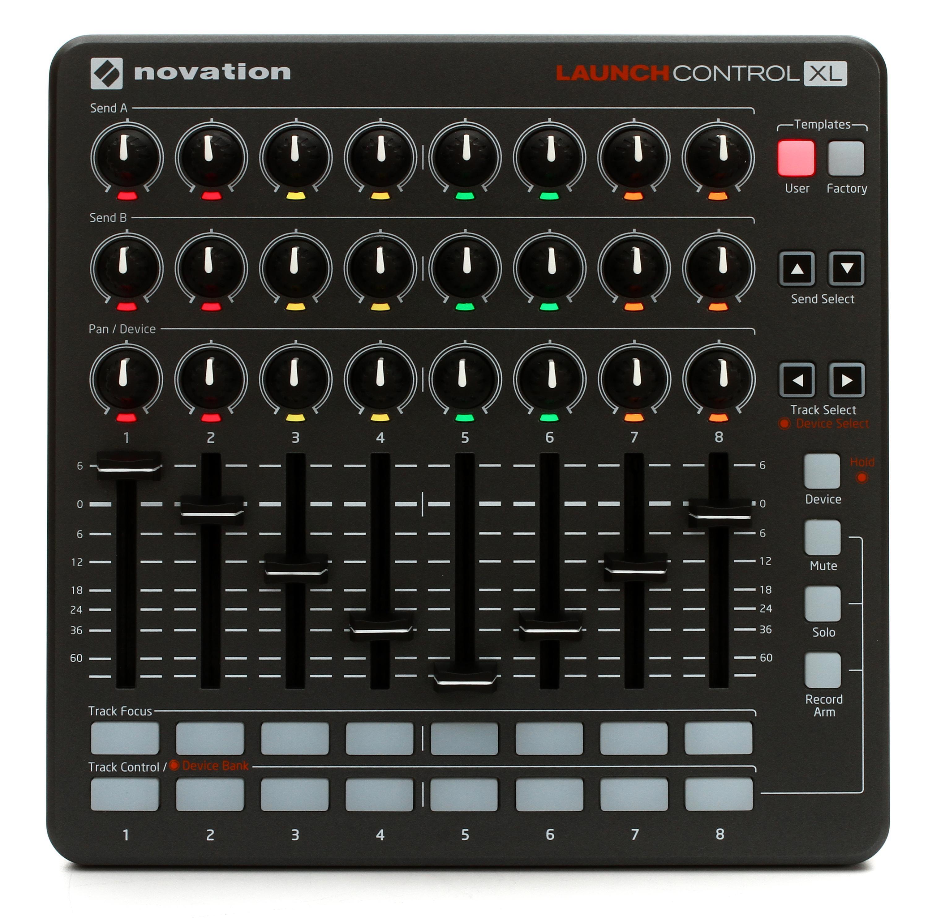 Novation Launch Control XL - Gray | Sweetwater
