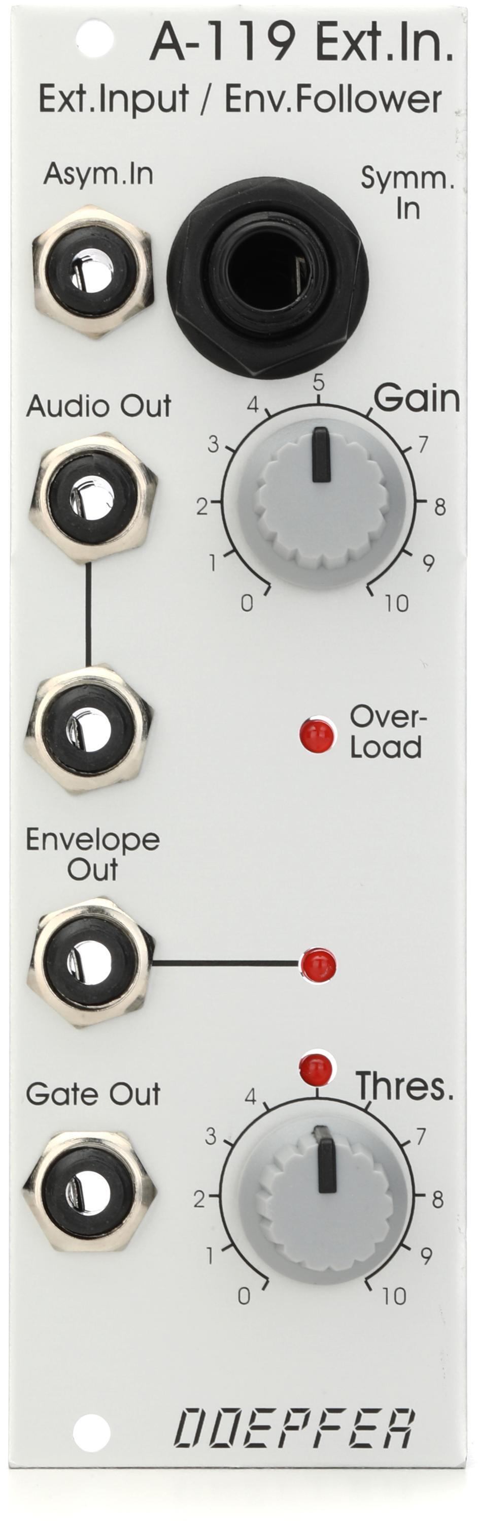 Doepfer A-119 External Input/Envelope Follower Eurorack Module