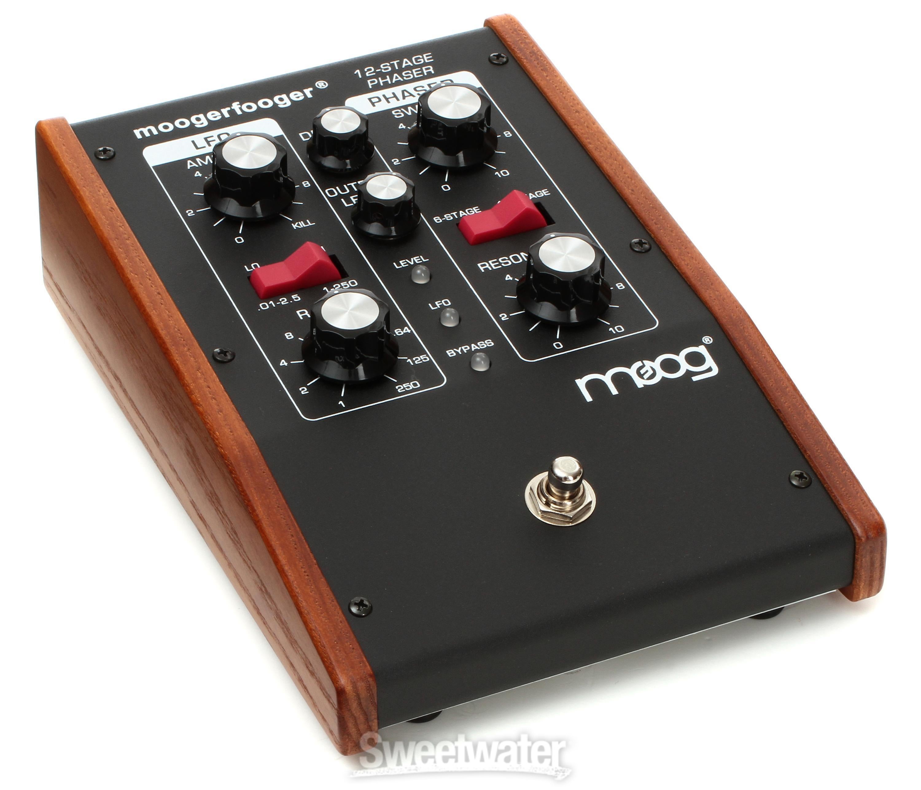 Moog Moogerfooger MF-103 12-Stage Phaser Pedal | Sweetwater