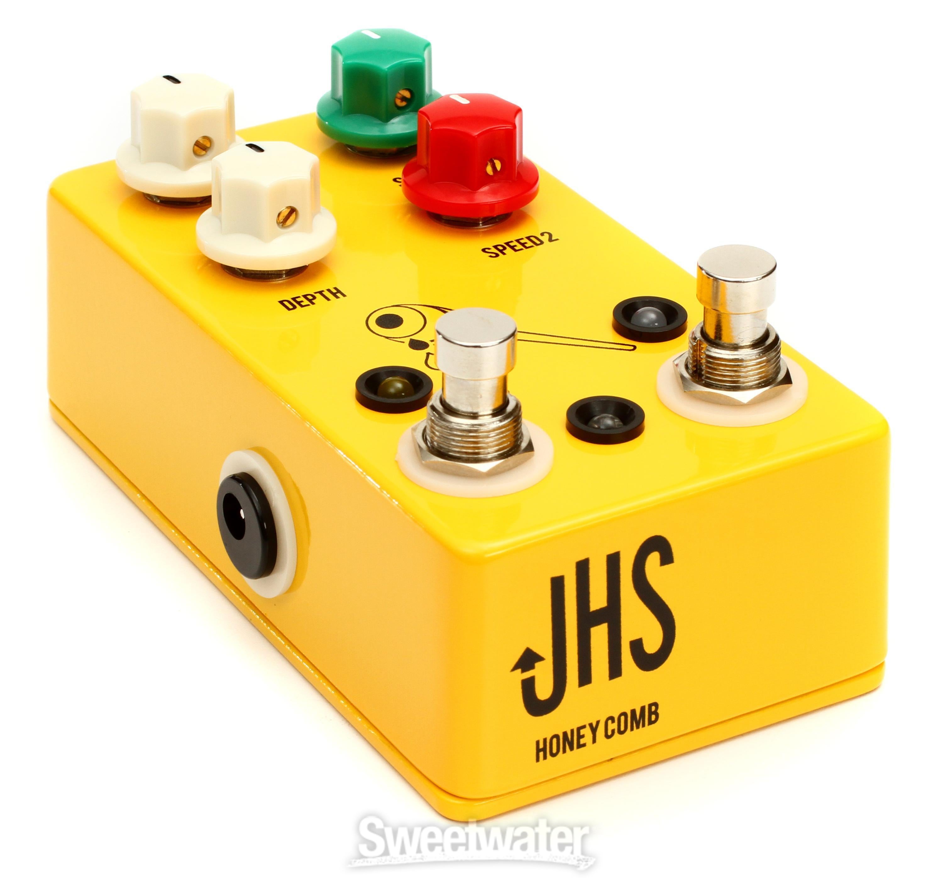 JHS Honey Comb Deluxe Dual Speed Tremolo Pedal | Sweetwater
