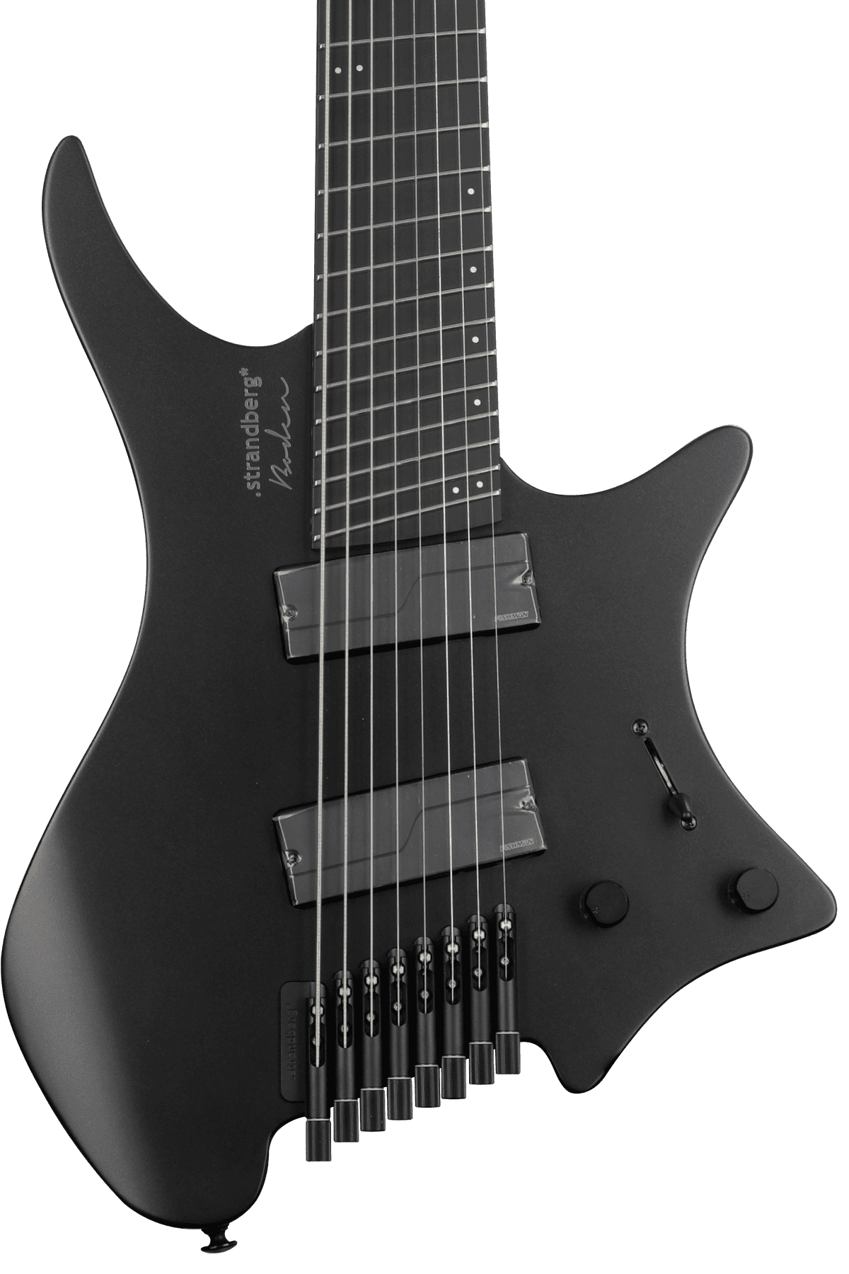 Strandberg Boden Metal NX 8 Electric Guitar - Black Granite