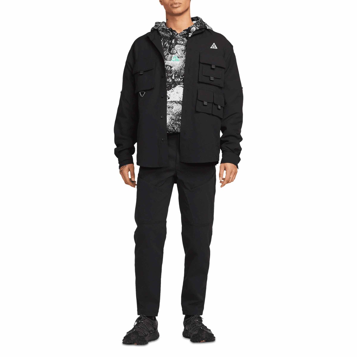 ACG Dri-FIT UV 'Devastation Trail' Shirt Black/Summit White | SUBTYPE