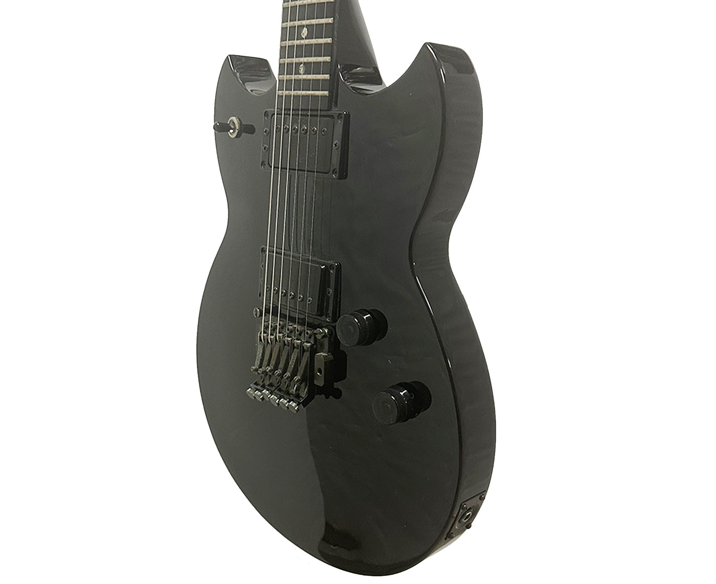 Yamaha SBG-1300TS Electric Guitar in Gloss Black w/ OHSC 1984 MIJ