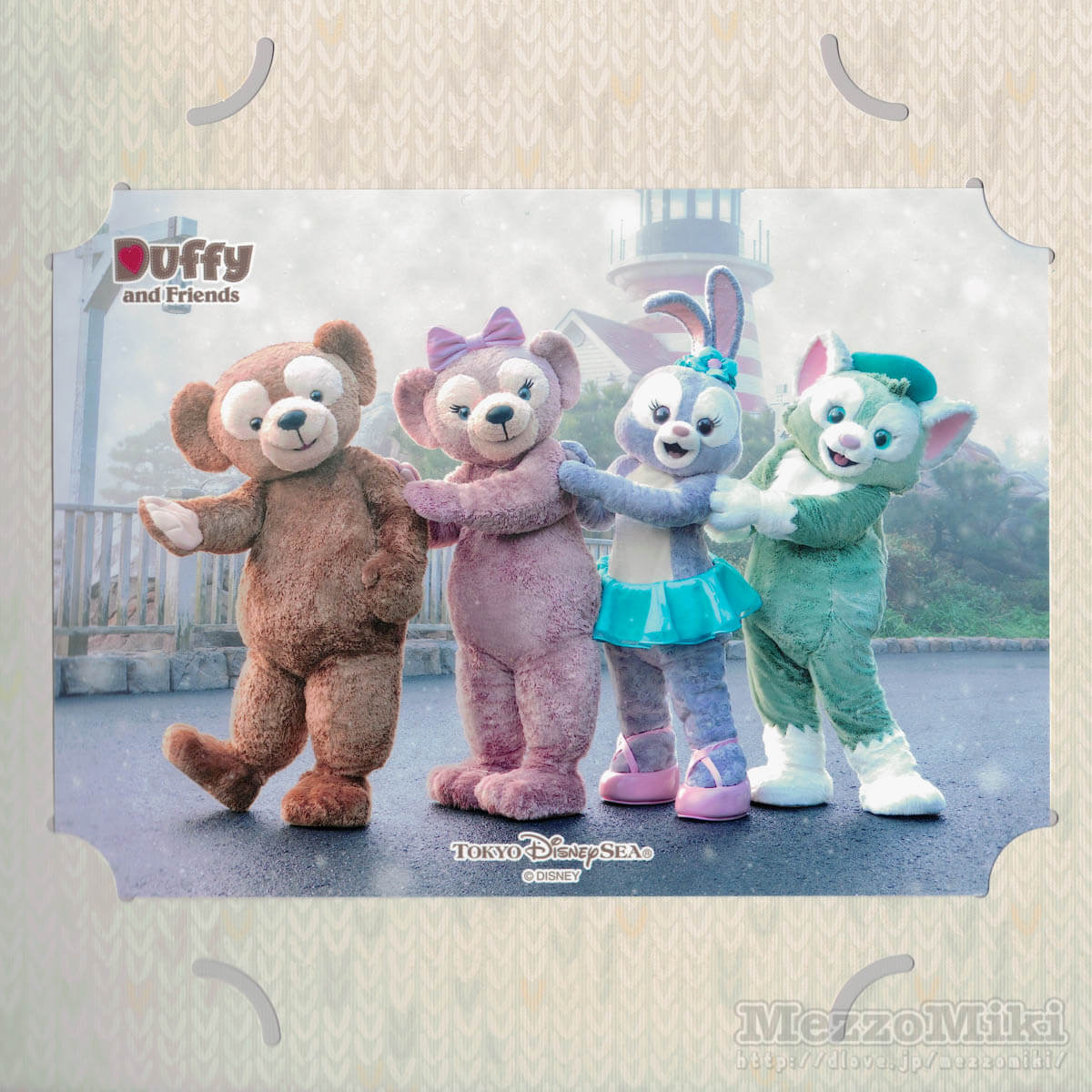 カラー・オブ・クリスマス』コスチューム！ダッフィー&シェリーメイ