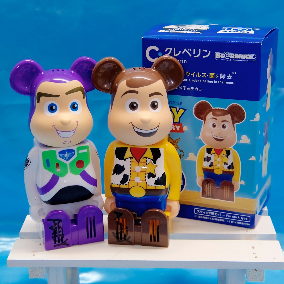 ウッディとバズでかわいくウイルス除去！大幸薬品 クレベリン×ベア