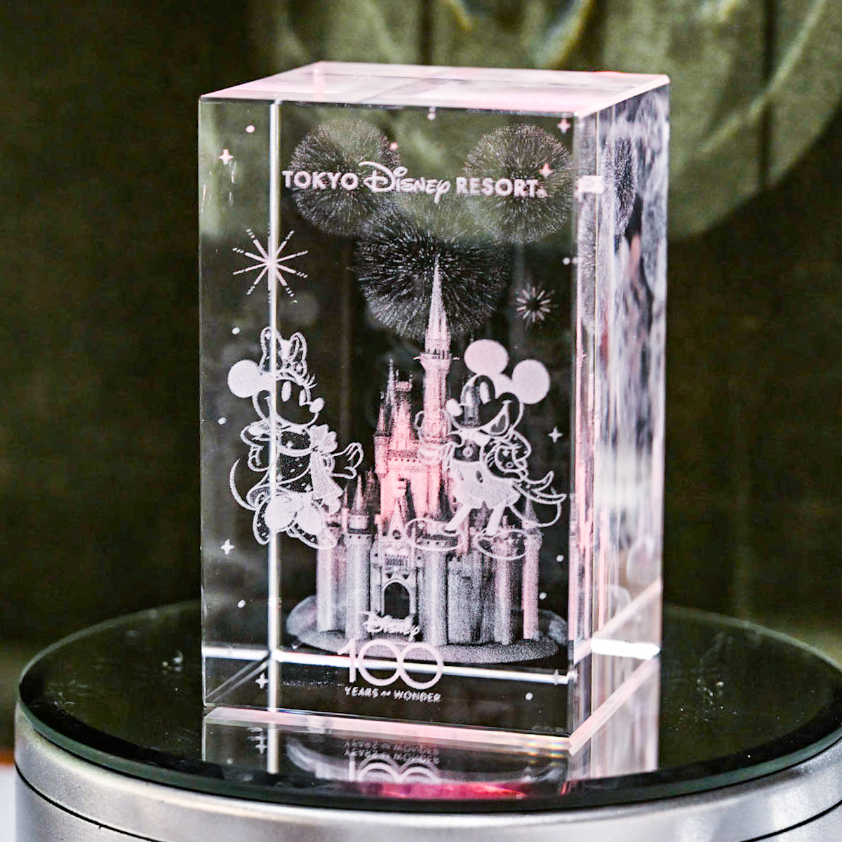 JR 東京駅開業100周年記念クリスタルオーナメント 置物 懸賞当選品